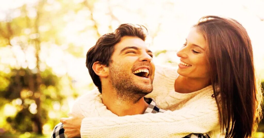 Couple enjoying a relaxing date night at home, building a strong and healthy relationship”